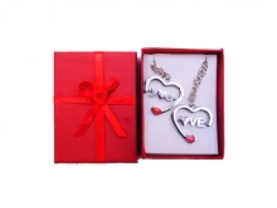 Collier couple I Love You