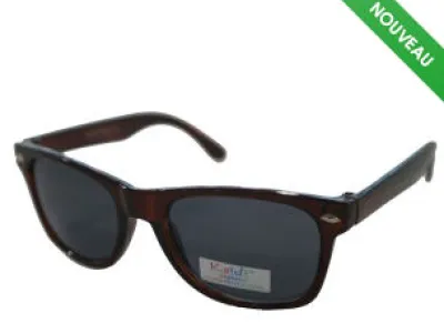 Lunettes de soleil enfant avec monture style wayfarer