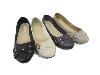 Ballerine coeur strass 