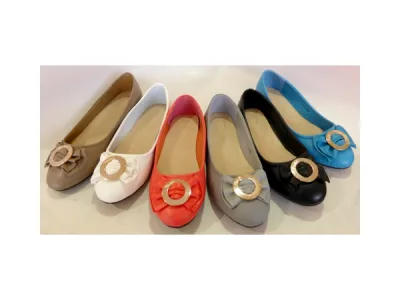 Ballerine noeud mode   Réf 6632 3.95€ HT 