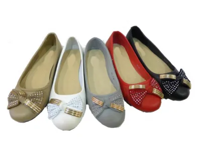 Ballerine strass noeud 