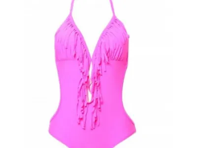 Bikini une pièce à frange Réf 2495 4,95 € HT/unité