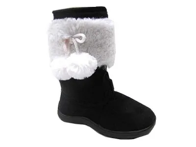 Bottine enfant à pompon réf 1187 2, 90 € ht/unité