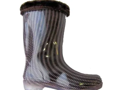 Bottines de pluie femme  Réf:8872  5.95€ HT