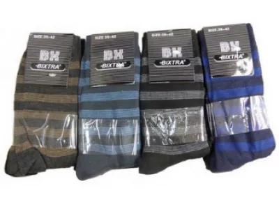 Chaussette homme rayé Réf 9247 1,20 € HT/unité
