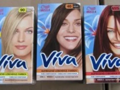 Lot de coloration de cheveux