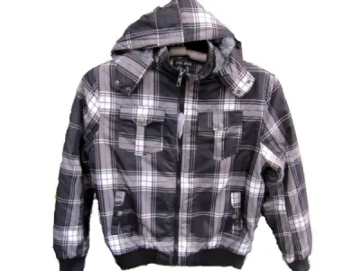 Doudoune capuche fourée réf 6066 15, 90 € ht/unité