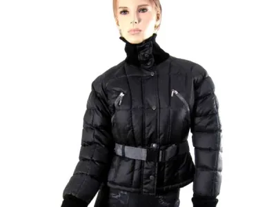  Doudoune cintrée femme réf 4741 9, 90 € ht/unité