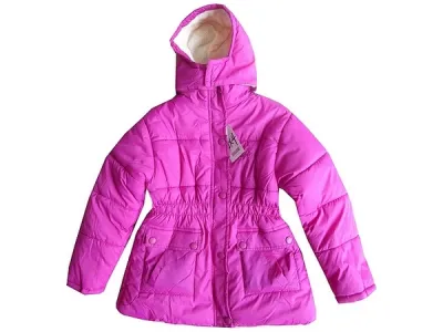 Doudoune fille réf 7241 8, 90 € ht/unité