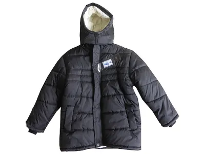 Doudoune garçon à capuche réf 7249 8, 90 € ht/unité