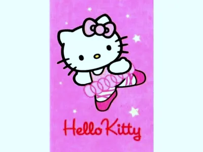 Draps de plage hello kitty