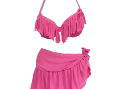 Ensemble bikini à frange 3 pcs   Réf 2494 