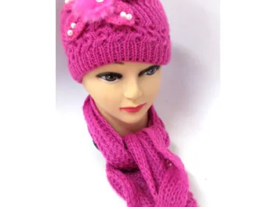 Ensemble bonnet écharpe réf 2290 1, 30 € ht/unité