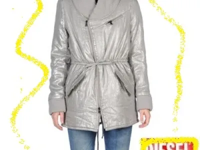 Manteaux DIESEL femme ref: GIAMMUT en destockage chez footloose
