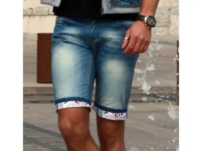 BERMUDA JEANS ALESSANDRO BD1814
