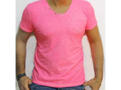 Tee shirt fluo italien VAL076