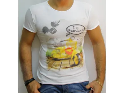 Tee shirt italien VAL067