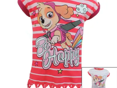10x T-shirts manches courtes Paw Patrol du 2 au 6 ans