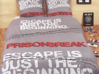 Parure de lit Prison Break 6,50 € HT/unité
