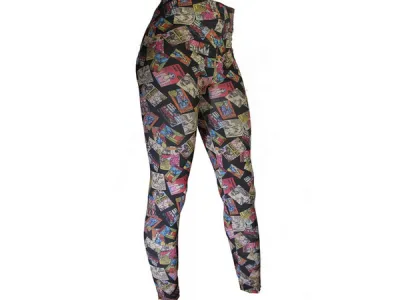 Legging imprimé Réf 9332 1,80 € HT/unité