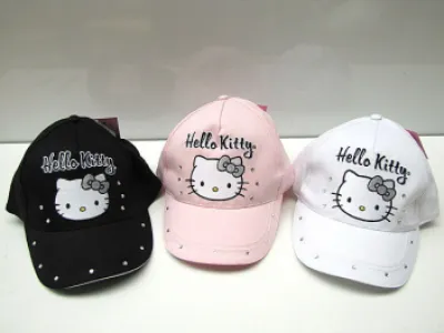LOT casquettes Hello Kitty Réf 9107 2.95€HT/ unité