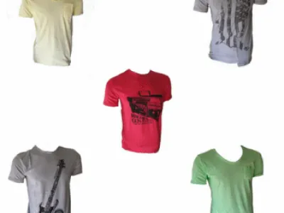 Lot de t shirt homme Réf 9369 2,95 € HT/unité