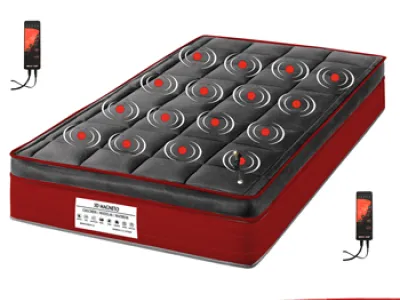 Matelas avec massage et tissu 3D