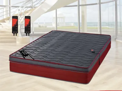 Matelas avec massage et chaleur lombaire