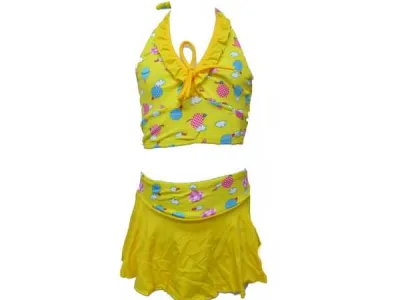 Maillot de bain fille 3 pcs   Réf 3748