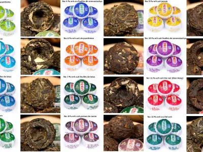 Grossite mini tuo cha thé pu er en vrac