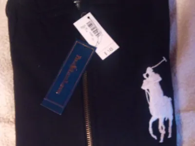 LOT 12 SWEAT ZIPPE RALPH LAUREN 30 € TTC PIECES