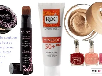Lot composé de 500 cosmétiques de grandes marques