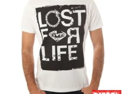 Destockage Tee-shirts de marque DIESEL homme ref: T-PEDIR chez footloose