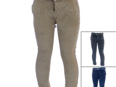15x Pantalons slim velours Tom Jo du 6 au 14 ans
