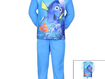 10x Pyjamas polaires Nemo du 2 au 6 ans