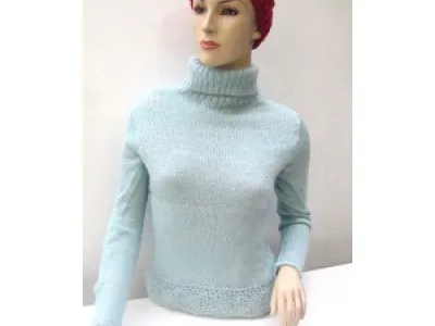 pull angora col roulé - ref.3260
