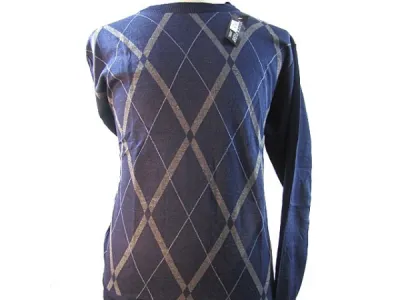 Pull fashion col rond ref 7085 3, 90 € ht/unité