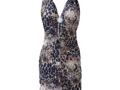 Robe été léopard Réf 2323 5,95 € HT/unité