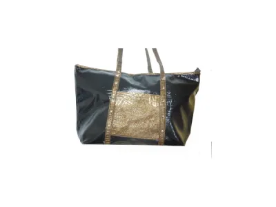 Sac à main cabas clouté 