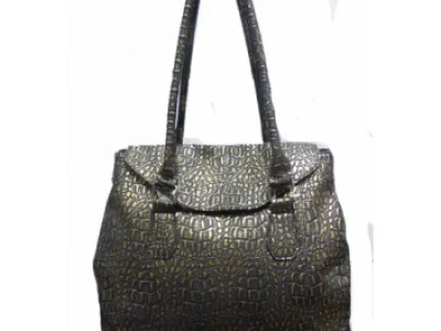 Sac à main croco chic  Réf 7685  Prix 4.95€ HT 