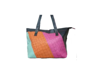 Sac à main multicolore 