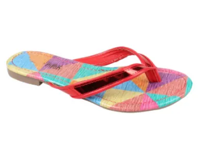 Sandale bicolore femme Réf 9294 5,00 € HT/unité