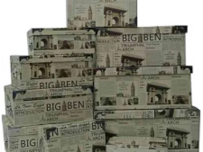 Set de 10 boite de rangement   Réf 9080