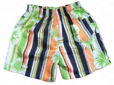 Short de bain enfant fleuri Réf 9287 2,50 € HT/unité 