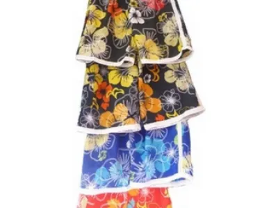 Short de bain homme tropical