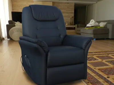 Fauteuil de Massage ECO-DE® "CONFORT” NOIR ECO-8196 103x83x80cm