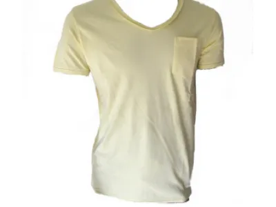 T shirt col V uni Réf 9364 3,40 € HT/unité