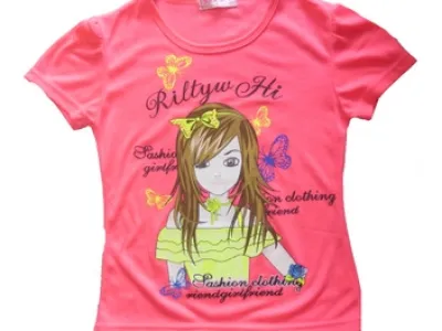 t shirt fille fashion réf 5914 2.25€HT/ unité
