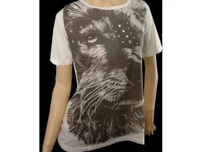 T shirt lion étoilé  Réf 2355 