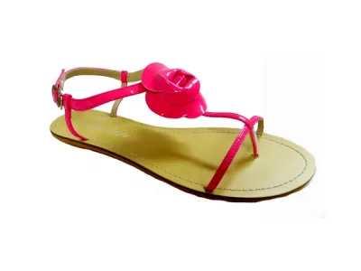 Tong femme fleur  Réf 6617  2.90€ht